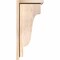 Ekena Millwork Newport Smooth Corbel w/Backplate, Douglas Fir, 7 1/2"W x 10"D x 22"H COR08X10X22NEW01SDF - alternate 3